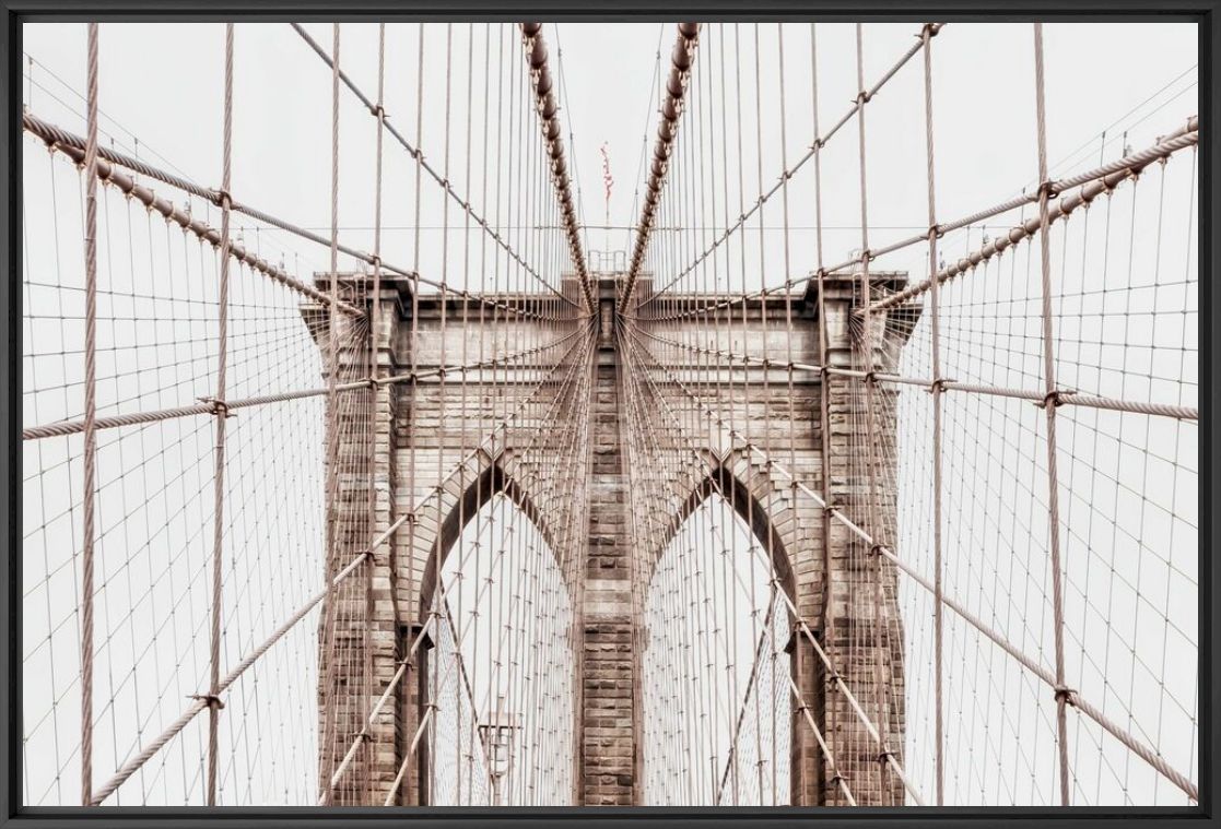 Fotografia BROOKLYN BRIDGE NETTING -  LDKPHOTO - Pittura di immagini