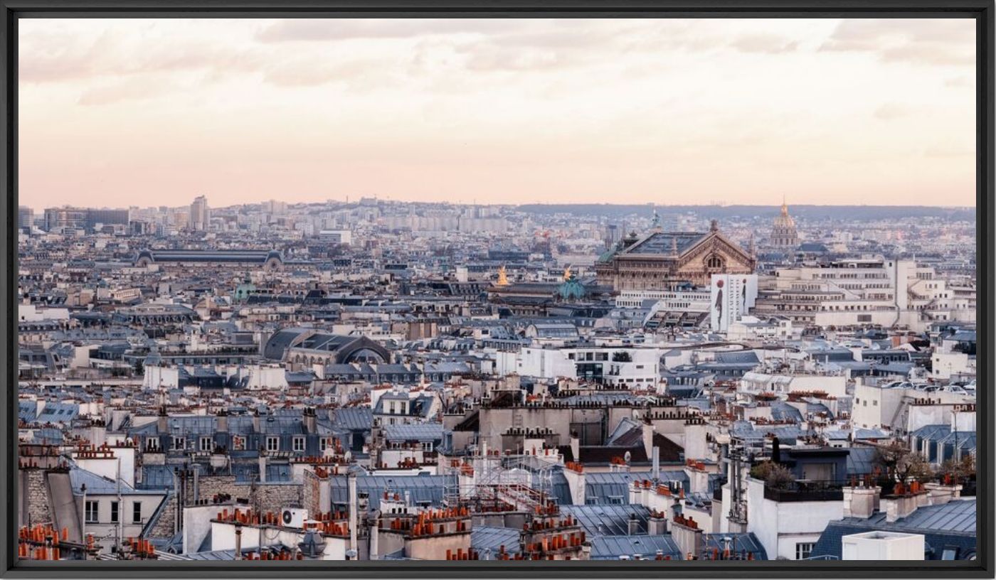 Fotografía Depuis le Boulevard Rochechouart - 2 -  LDKPHOTO - Cuadro de pintura