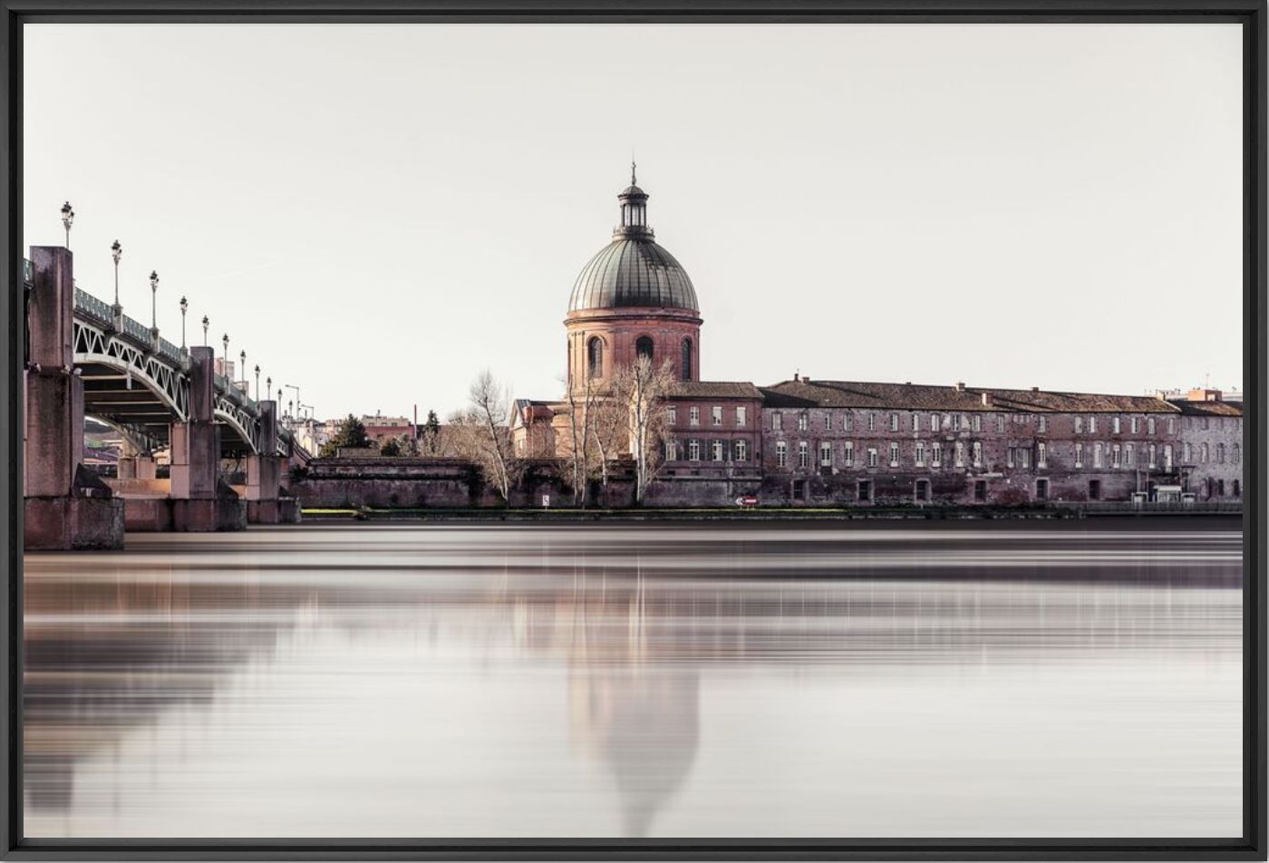 Kunstfoto DÔME DE LA GRAVE -  LDKPHOTO - Foto schilderij