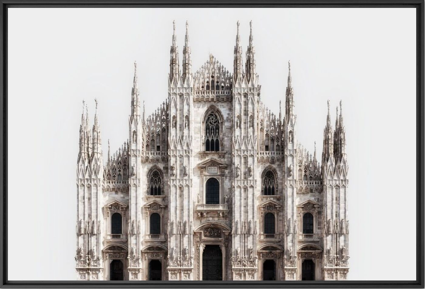 Kunstfoto DUOMO -  LDKPHOTO - Foto schilderij