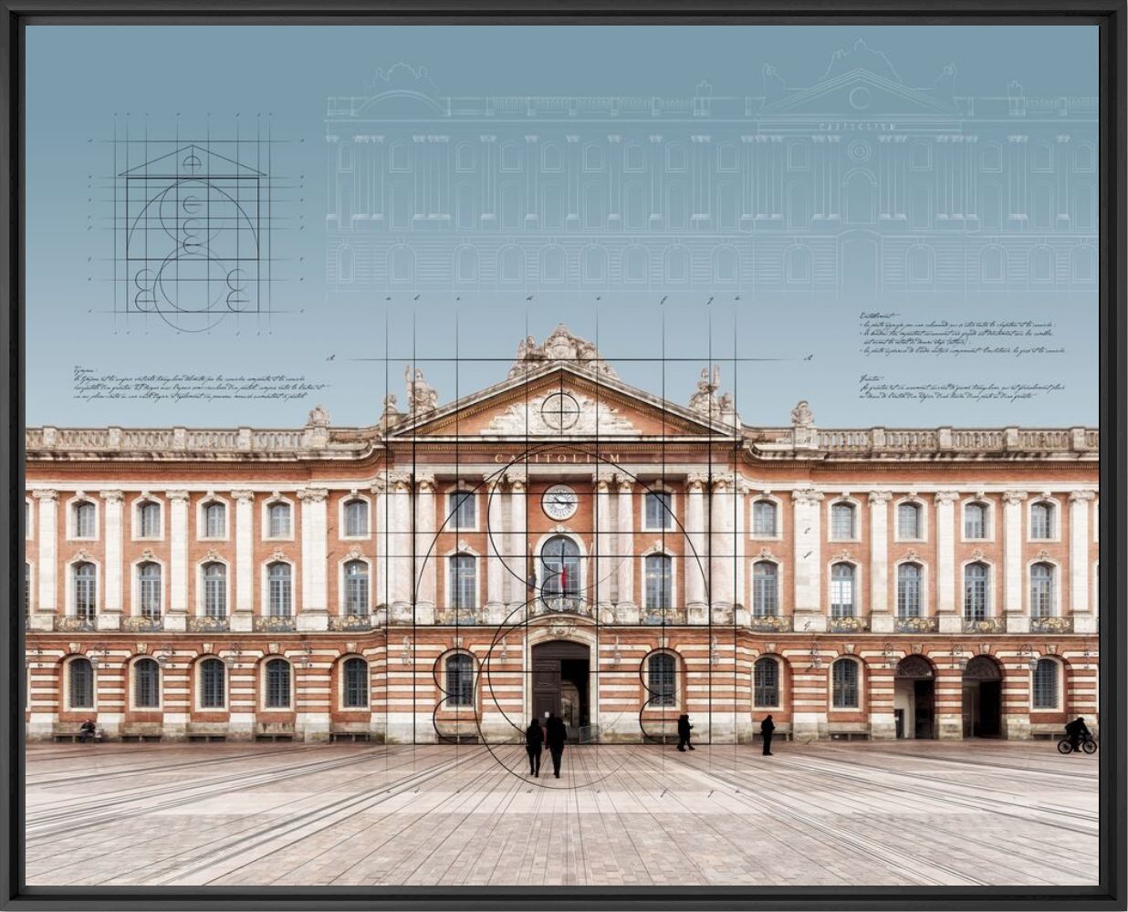 Photographie Epure - Capitole -  LDKPHOTO - Tableau photo