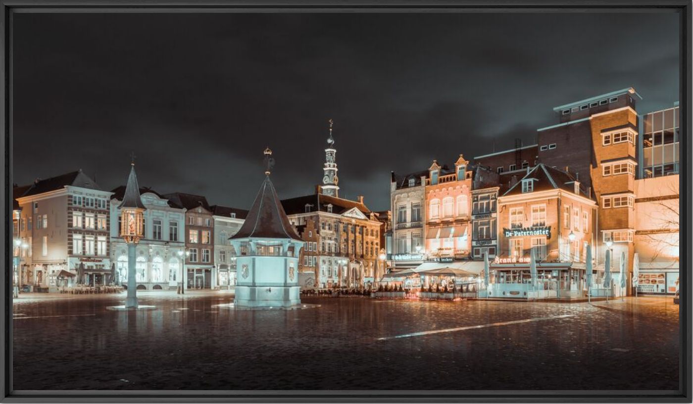 Kunstfoto MARKT -  LDKPHOTO - Foto schilderij