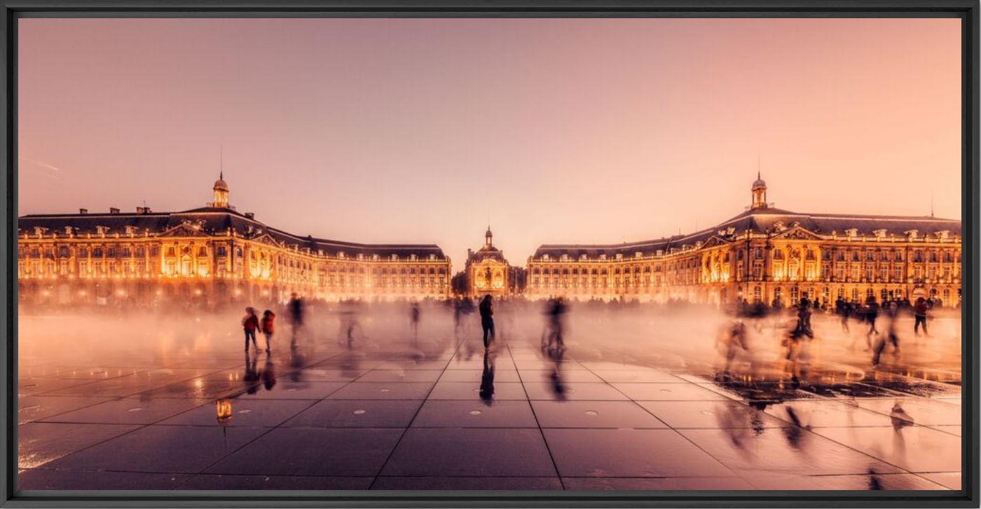 Kunstfoto MIROIR ET BROUILLARD -  LDKPHOTO - Foto schilderij