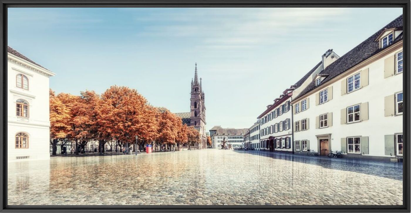 Kunstfoto MUNSTERPLATZ -  LDKPHOTO - Foto schilderij