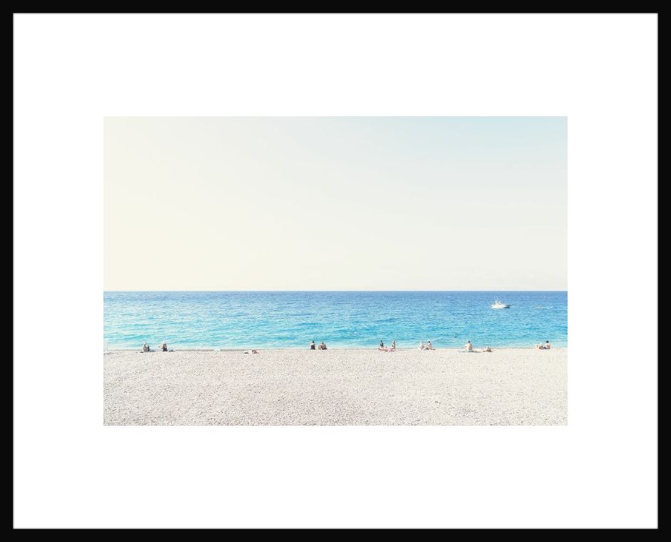 Photograph Nice Plage 1 -  LDKPHOTO - Picture painting