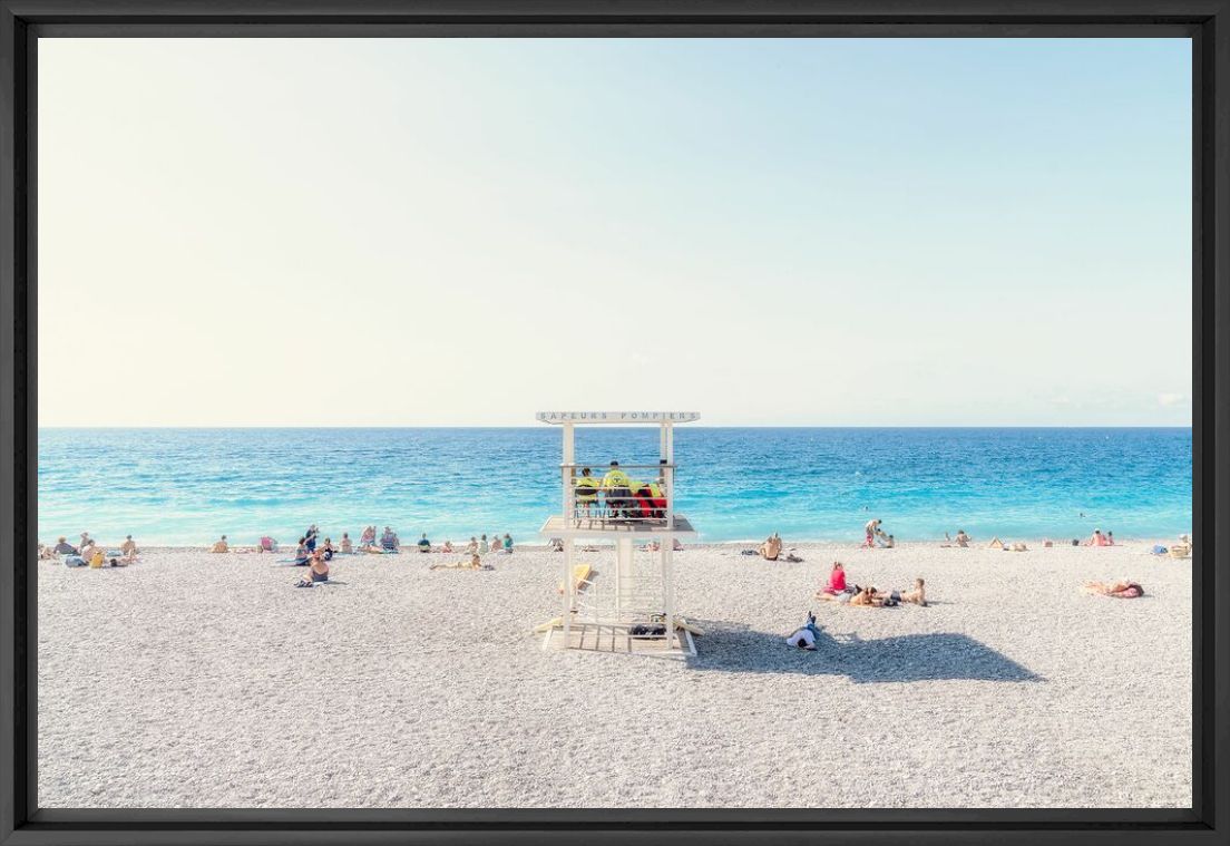 Photograph Nice Plage 2 -  LDKPHOTO - Picture painting