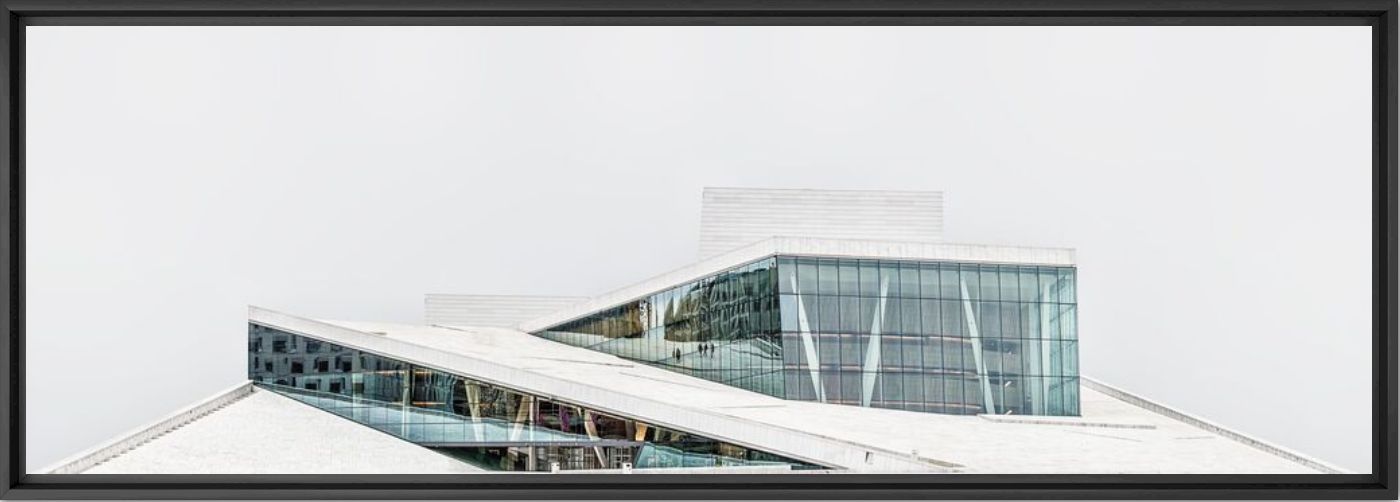 Kunstfoto OPERNHAUS OSLO -  LDKPHOTO - Foto schilderij