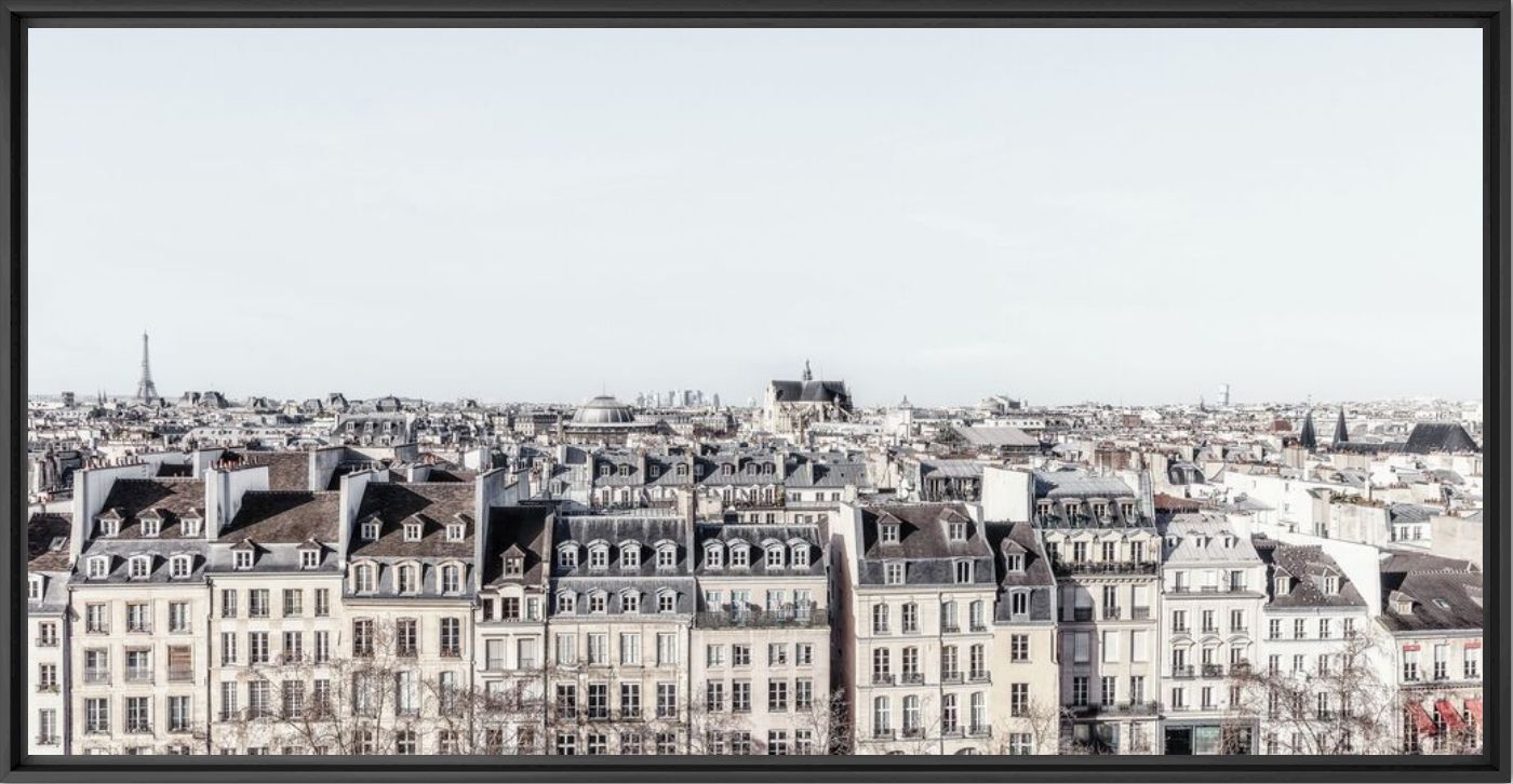 Kunstfoto PARIS - DE TOITS EN TOITS -  LDKPHOTO - Foto schilderij
