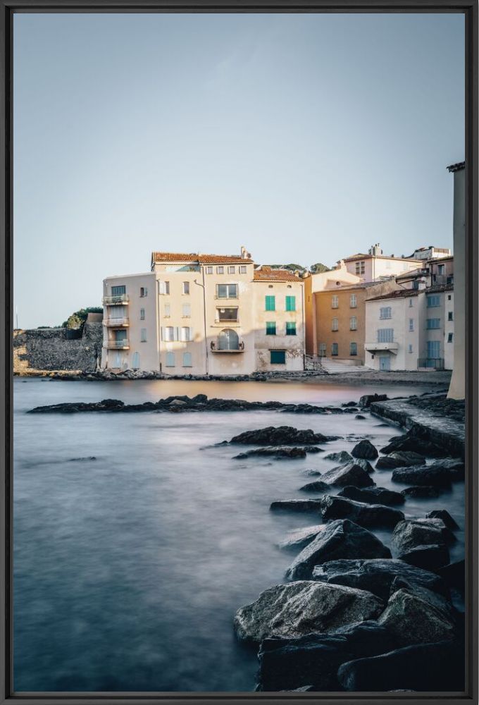 Photographie Plage de la Glaye Saint Tropez -  LDKPHOTO - Tableau photo