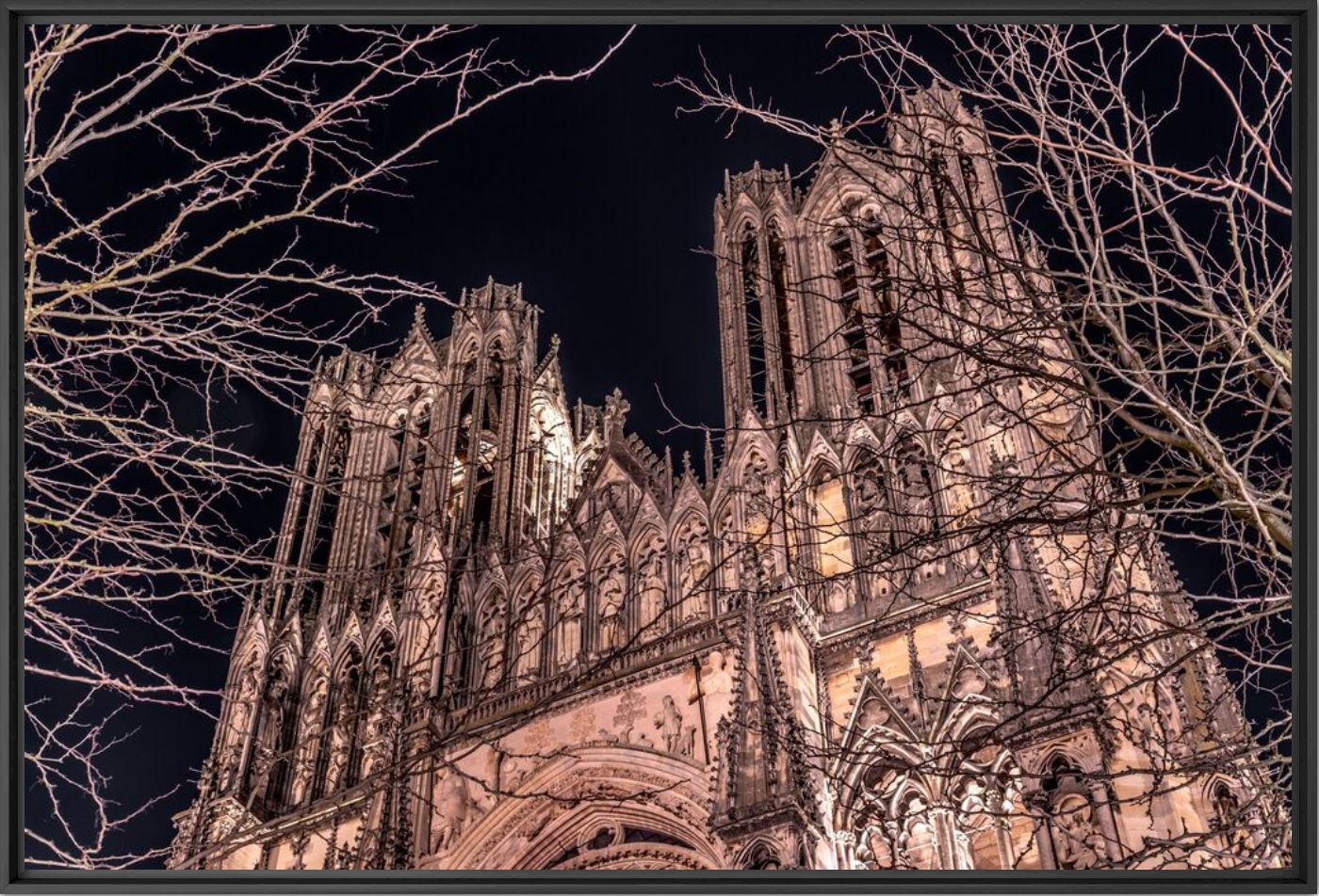 Kunstfoto REIMS - EQUILIBRE DES FORCES -  LDKPHOTO - Foto schilderij