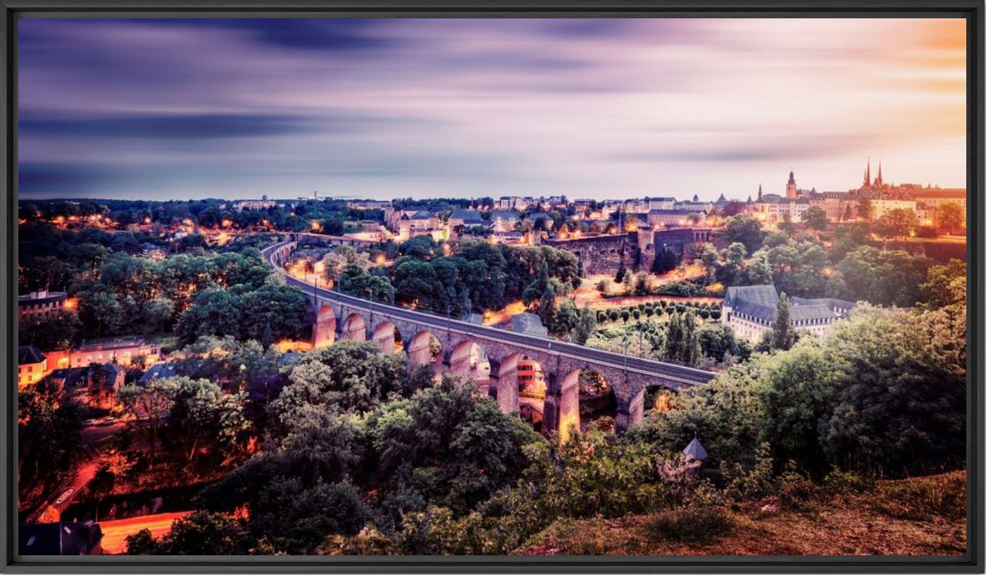 Kunstfoto VIADUC -  LDKPHOTO - Foto schilderij