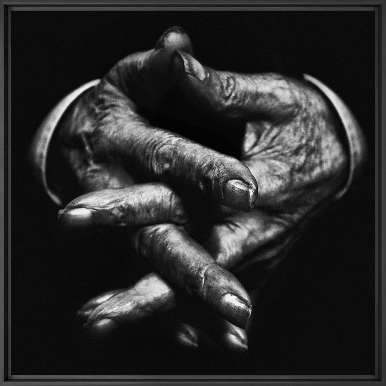 Kunstfoto Hands V - LEE JEFFRIES - Foto schilderij