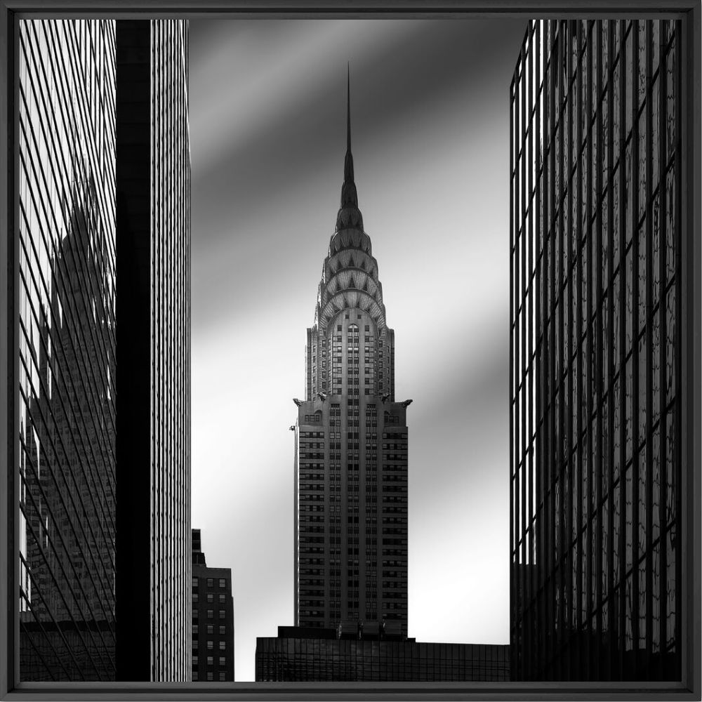 The Chrysler building NYC New York en noir et blanc LP PROVOST