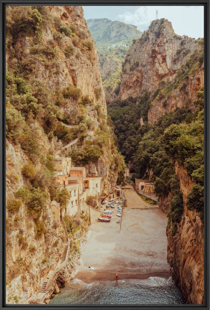 Fotografía Calanque, Amalfi Coast - LUDWIG FAVRE - Cuadro de pintura