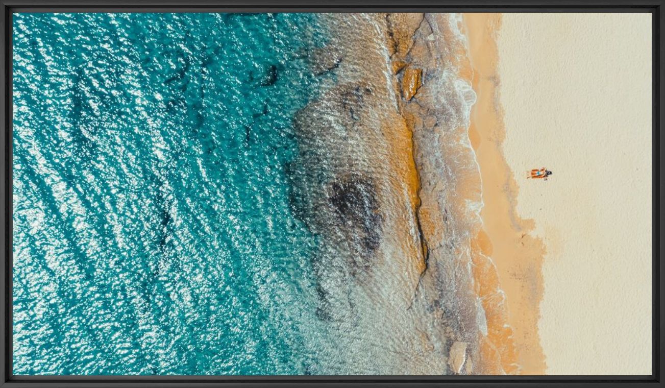 Fotografie MYKONOS ALONE WITH THE SEA - LUDWIG FAVRE - Bildermalerei