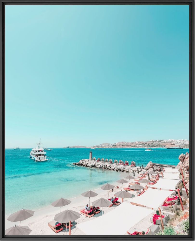 Photograph MYKONOS BUDDHA BEACH - LUDWIG FAVRE - Picture painting