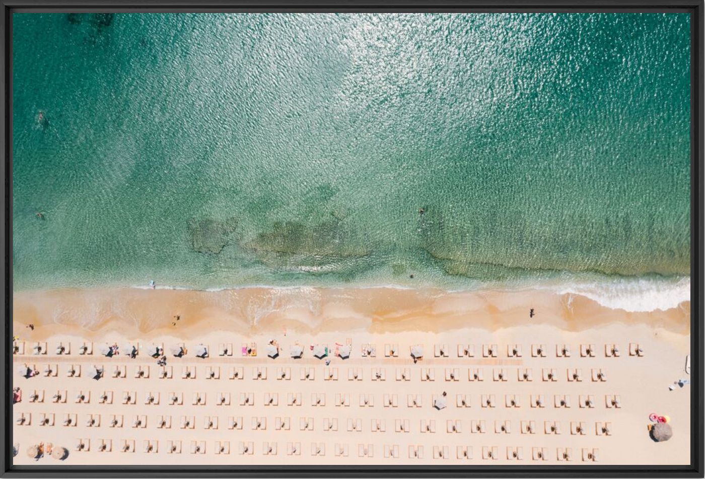 Photographie MYKONOS SYMMETRICAL UMBRELLA - LUDWIG FAVRE - Tableau photo