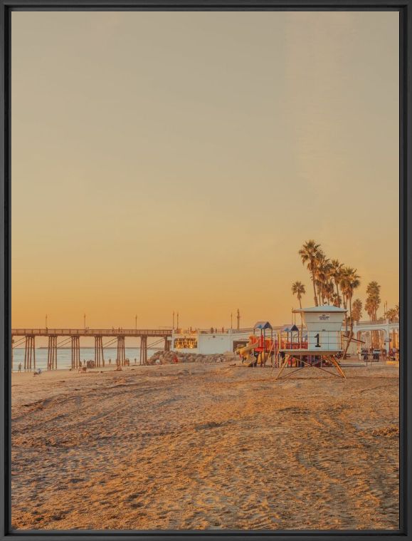 Photograph Oceanside Beach - LUDWIG FAVRE - Picture painting