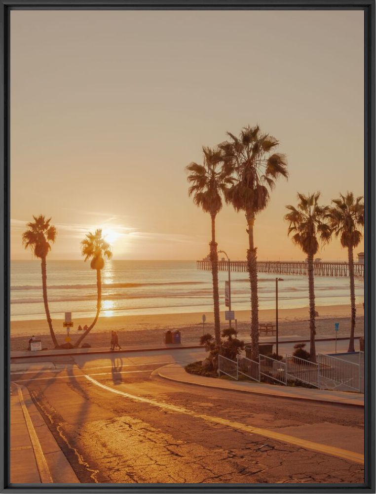 Photograph Oceanside Boardwalk - LUDWIG FAVRE - Picture painting