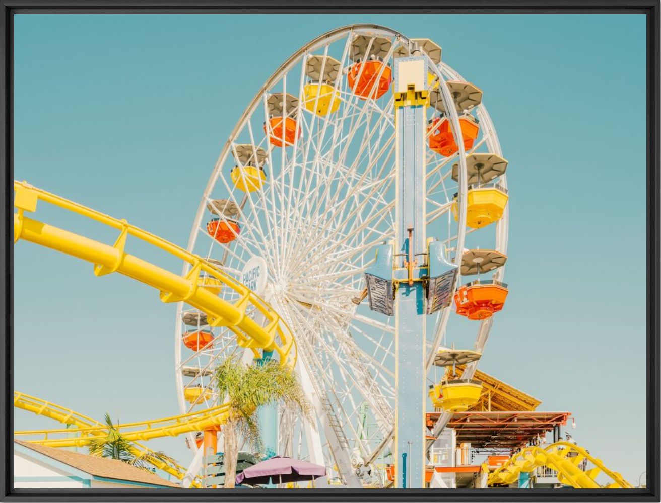 Kunstfoto Pacific Park Los Angeles - LUDWIG FAVRE - Foto schilderij