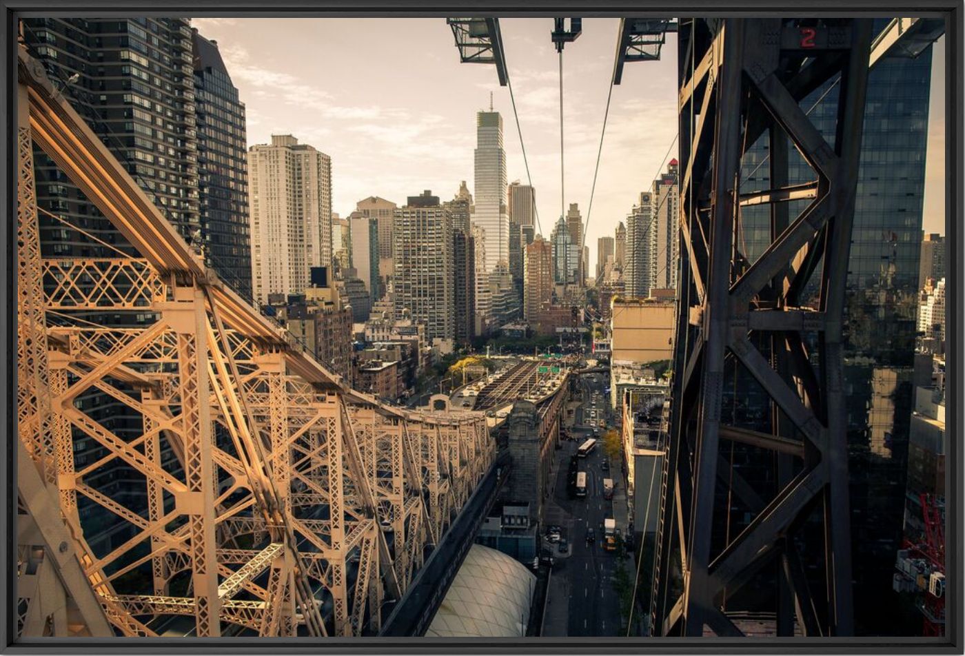 Photographie Roosevelt Island Bridge - LUDWIG FAVRE - Tableau photo