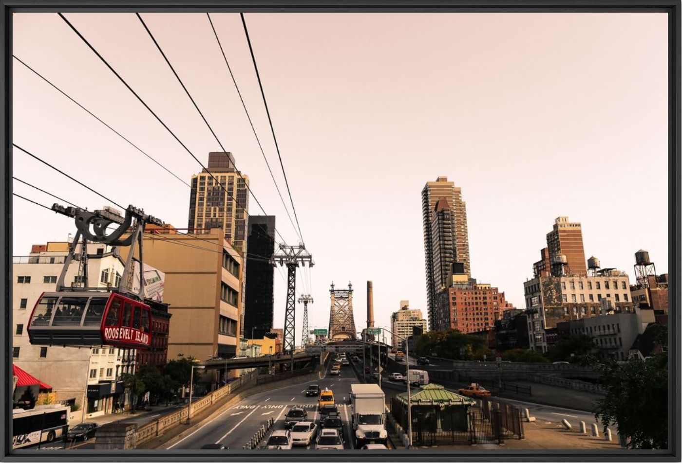 Fotografía Roosevelt Island Tramway - LUDWIG FAVRE - Cuadro de pintura