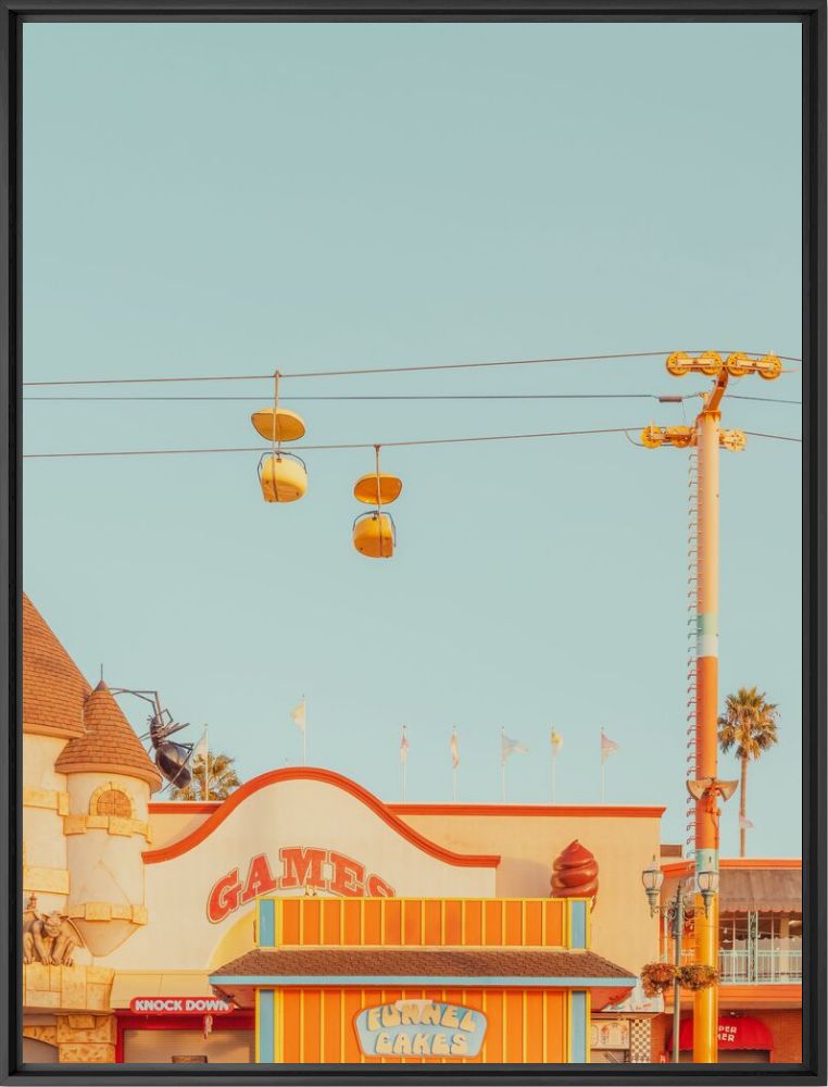 Photograph San Francisco amusement park - LUDWIG FAVRE - Picture painting