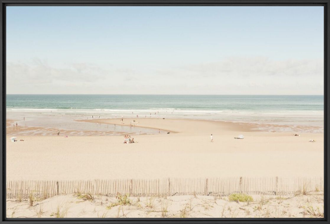 Kunstfoto Summer Beach I - LUDWIG FAVRE - Foto schilderij