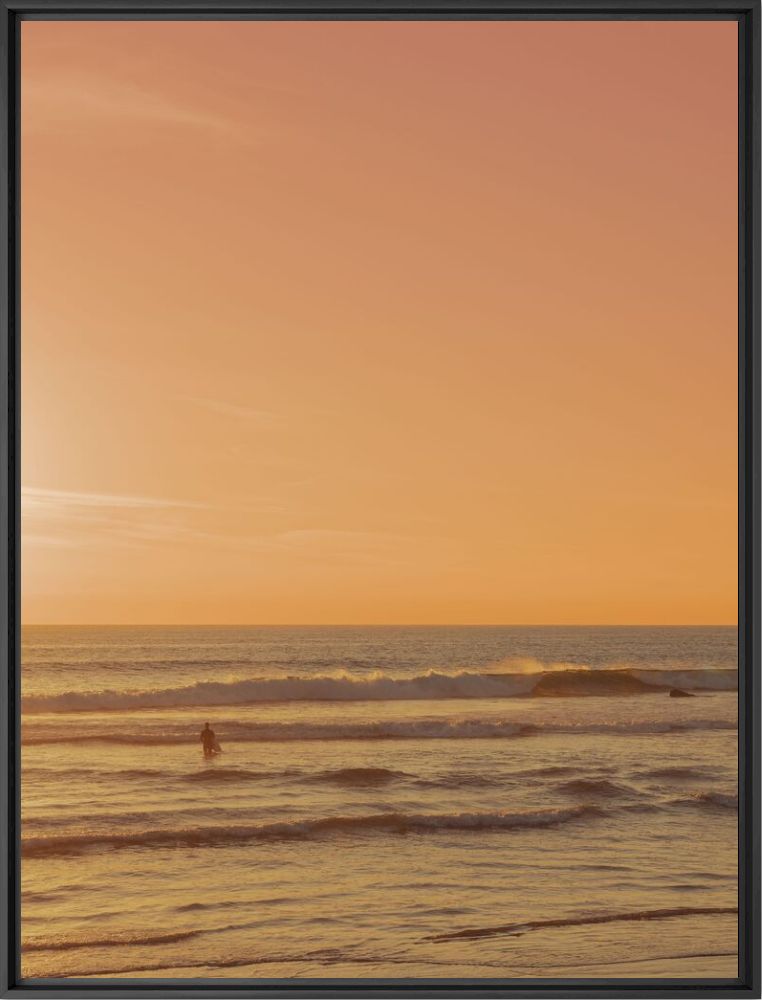 Photograph Surfing in oceanside 2  - LUDWIG FAVRE - Picture painting