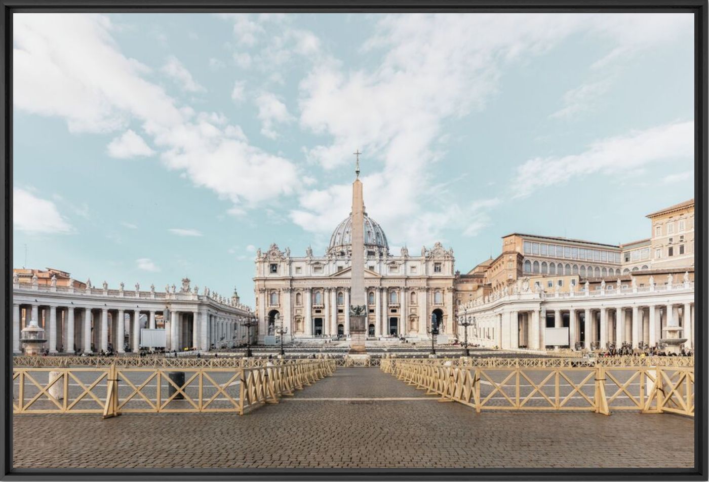 Photograph VATICAN - LUDWIG FAVRE - Picture painting