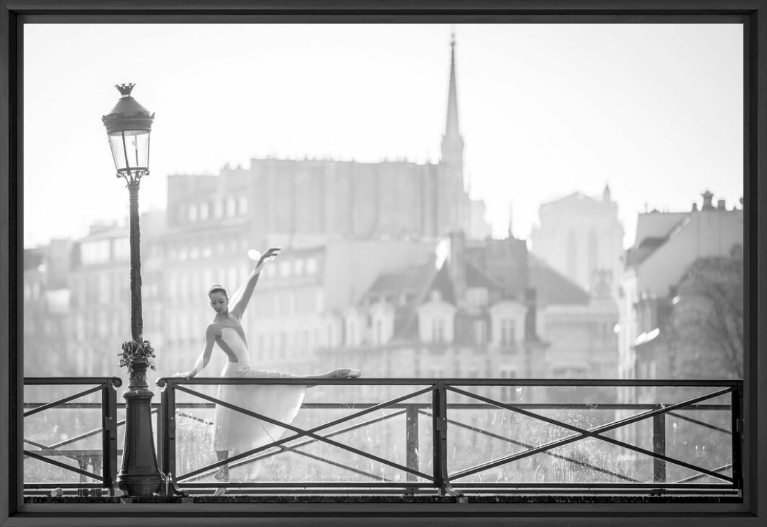 Kunstfoto Ballerina in Paris - Magdalena Martin - Foto schilderij