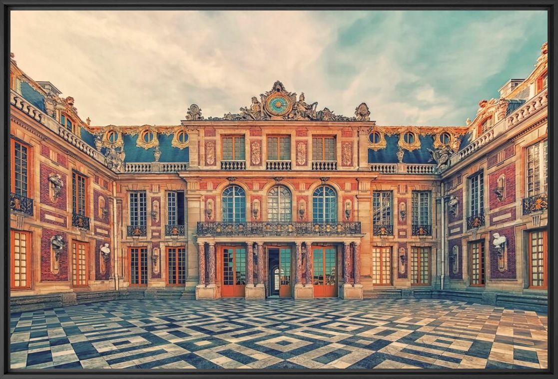 Photograph FACADE OF VERSAILLES PALACE - MANJIK PICTURES - Picture painting