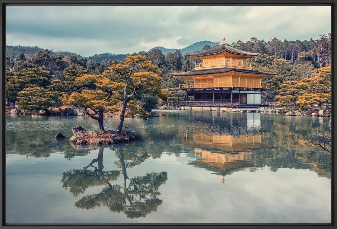 Kunstfoto KINKAKU JI - MANJIK PICTURES - Foto schilderij