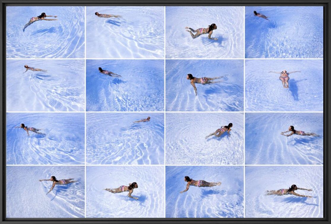 Kunstfoto Swimming Pool - MARIO ROSSI - Foto schilderij