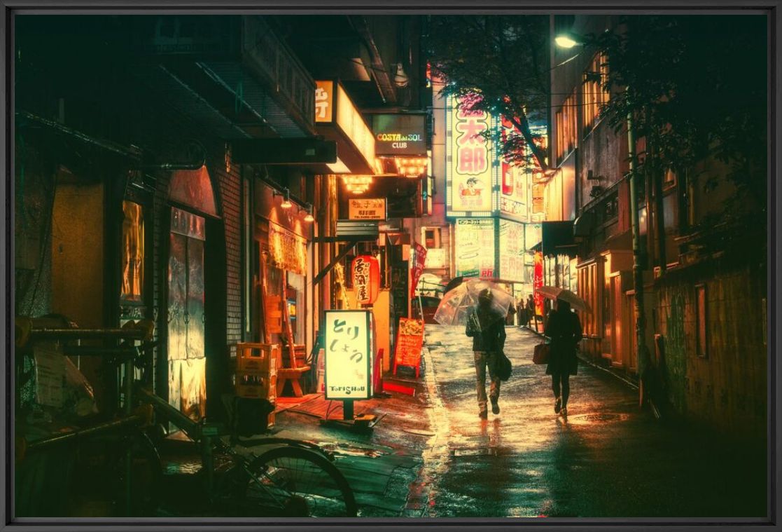 Kunstfoto TOKYO III - MASASHI WAKUI - Foto schilderij