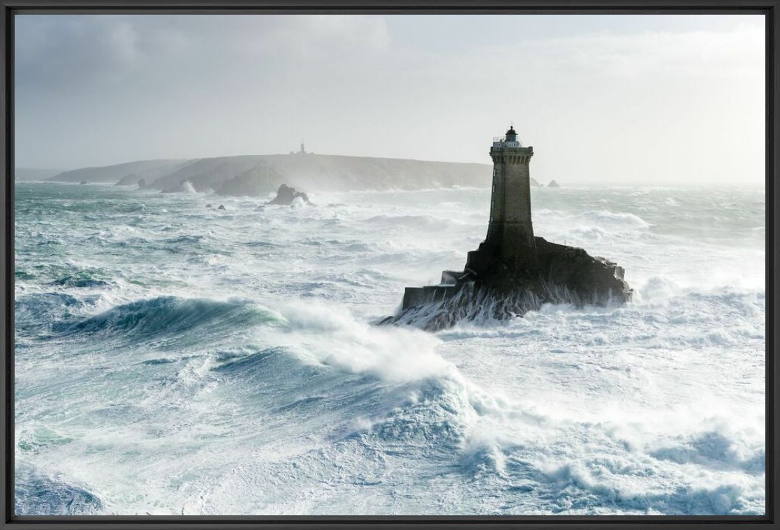 Kunstfoto AVIS DE TEMPETE A LA POINTE DU RAZ - MATHIEU RIVRIN - Foto schilderij