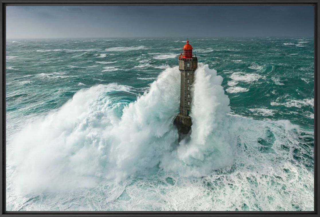 Fotografie AVIS DE TEMPETE AU PHARE DE LA JUMENT II - MATHIEU RIVRIN - Bildermalerei