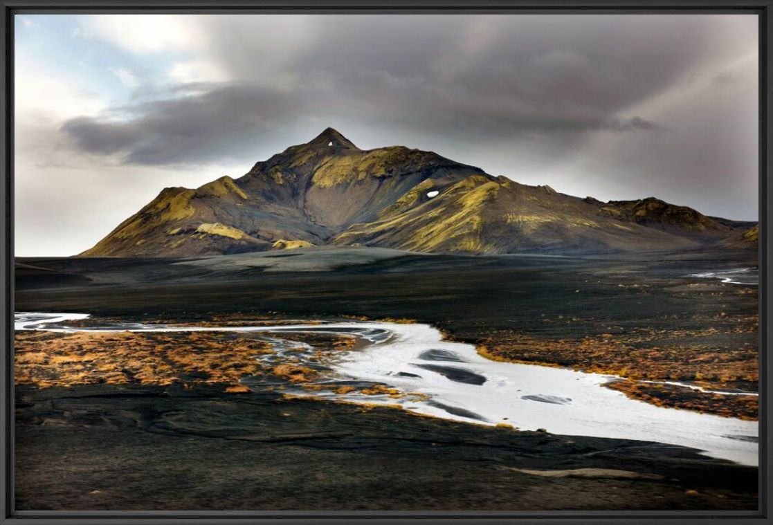 Photographie ISLANDE LAC DE LANGISJOR - MATTHIEU RICARD - Tableau photo