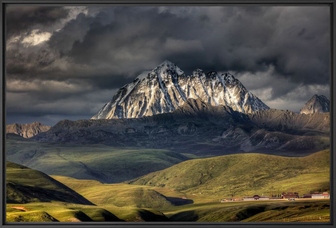 Photographie JARA LATZE TIBET - MATTHIEU RICARD - Tableau photo