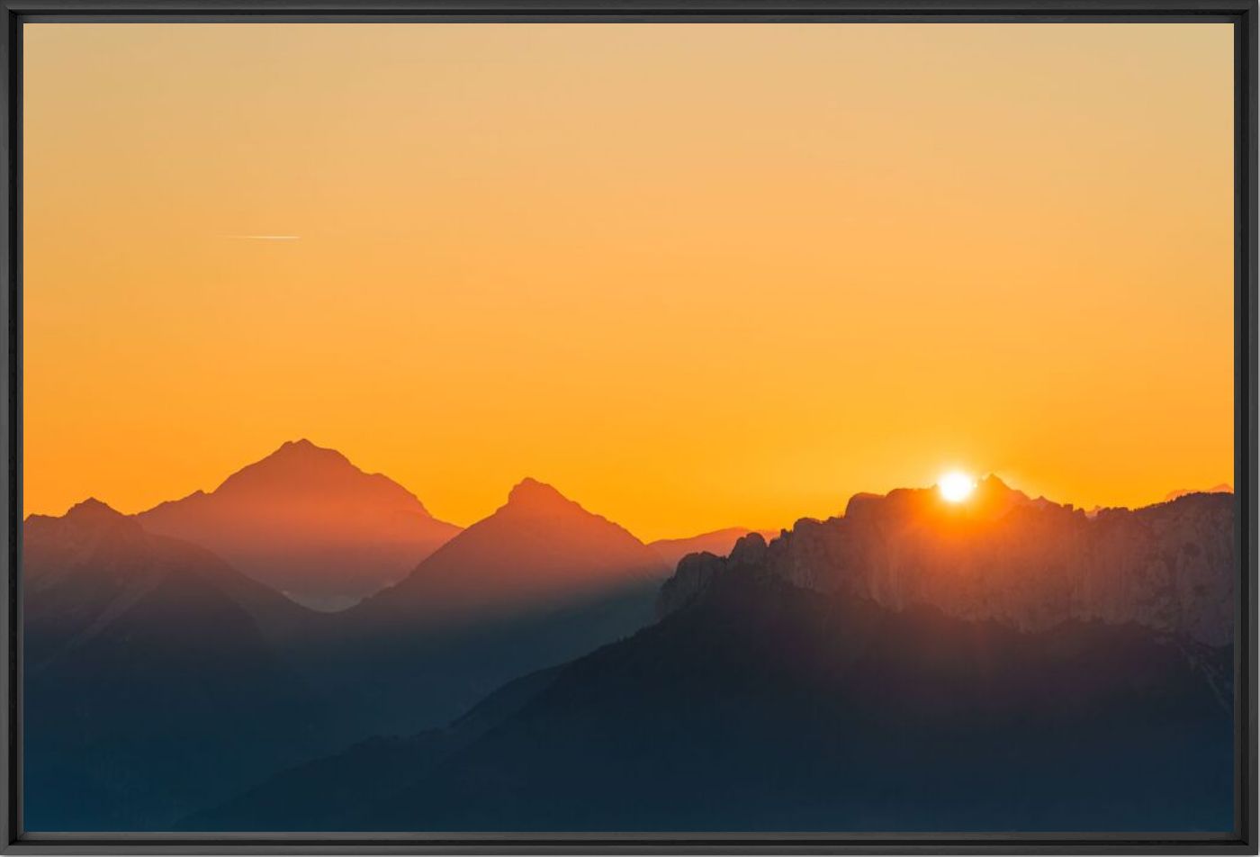 Photographie Doux lever de soleil d'été - Maxime BORREDA - Tableau photo