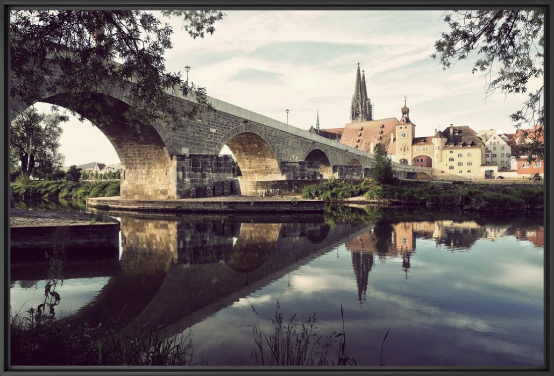 Kunstfoto Regensburg 01 - MICHAEL BELHADI - Foto schilderij