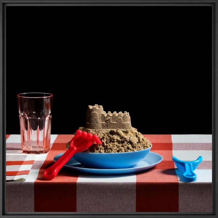 Kunstfoto SUMMER AND BEACH SOUP - MIGUEL VALLINAS - Foto schilderij