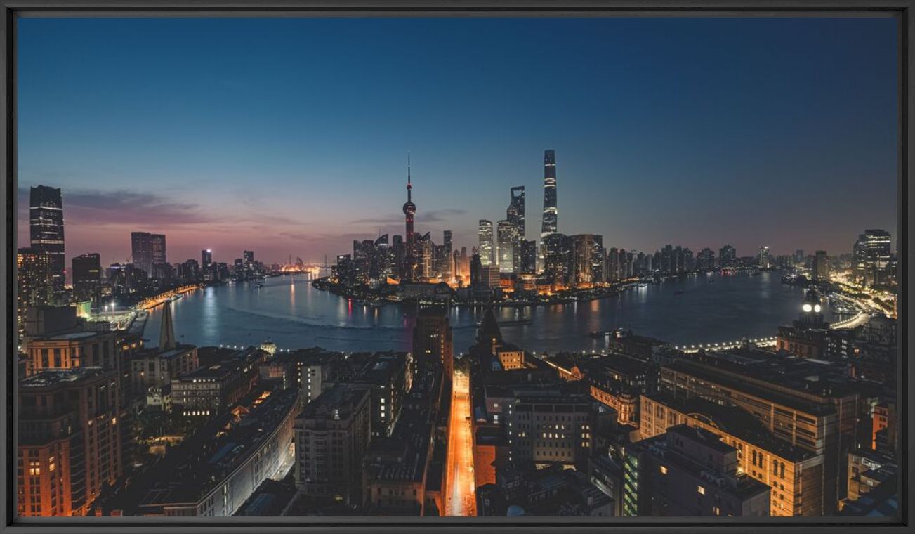 Photographie Shanghai bund -  Naiji - Tableau photo