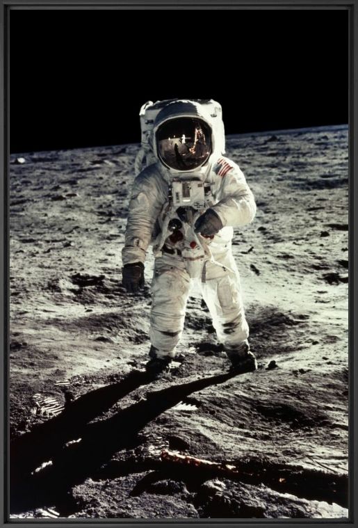 Fotografia E.Aldrin, Apollo 11 - NEIL ARMSTRONG - Pittura di immagini