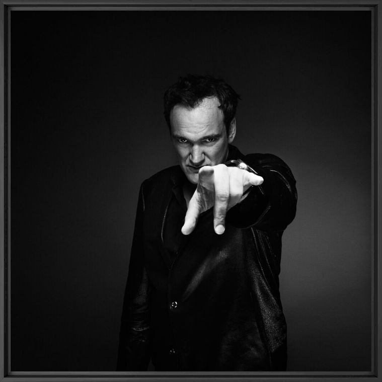 Photograph Quentin Tarantino - NICOLAS GUERIN - Picture painting