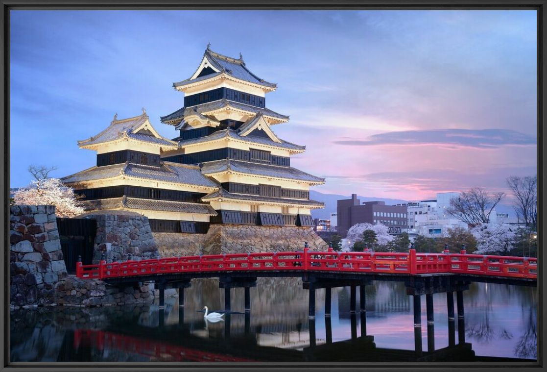 Kunstfoto MATSUMOTO CASTLE - NICOLAS JACQUET - Foto schilderij