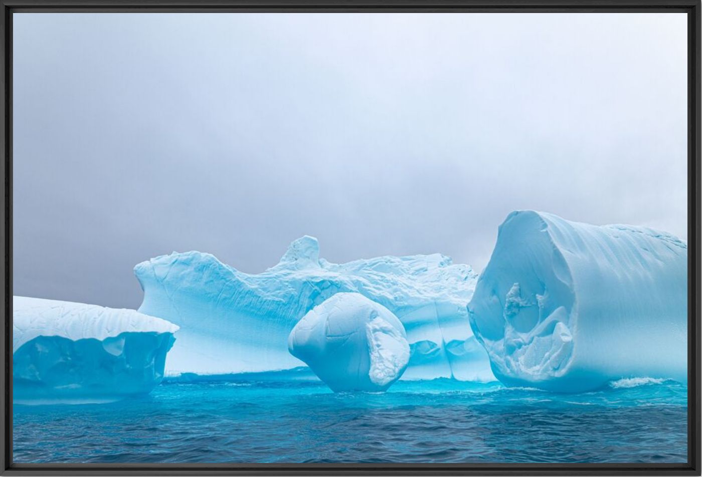 Photographie Trilogie d'icebergs - Olivier GOY - Tableau photo