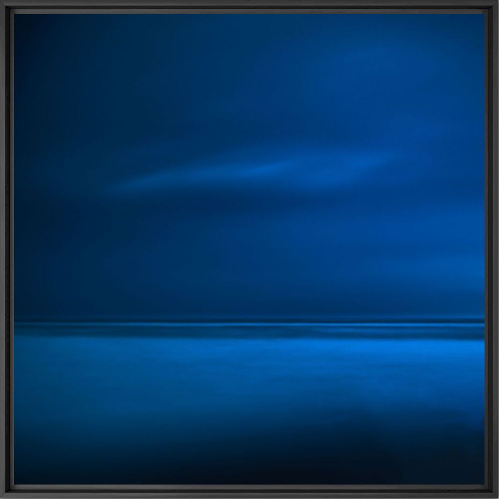 Kunstfoto Blue Beach - OLIVIER KAUFFMANN - Foto schilderij