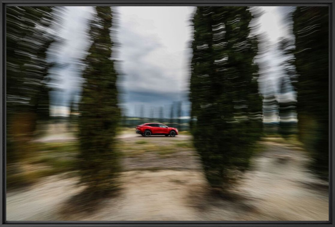 Kunstfoto L'Allure Val d'Orcia 5 - OLIVIERO TOSCANI - Foto schilderij