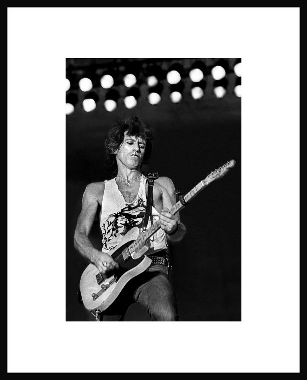 Photographie Keith Richards - PETER HANKFIELD - Tableau photo